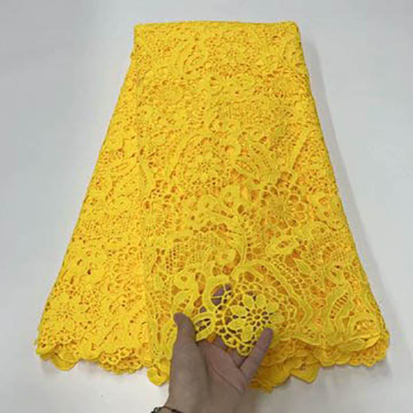 Kain Renda Sulaman Perancis Warna-warni Kapas