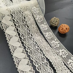 Cotton Lace Trim Crochet Sulaman renda