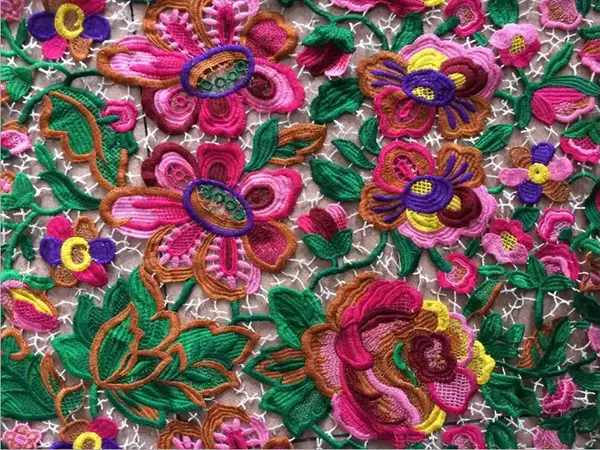 New Arrival Fashion Luxury 3d Embroidery Sequin Lace Fabric Liturgical Lace Fabric