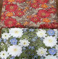 Mewah Kain Made Made Fabric Lace Mesh Fabric Gitter