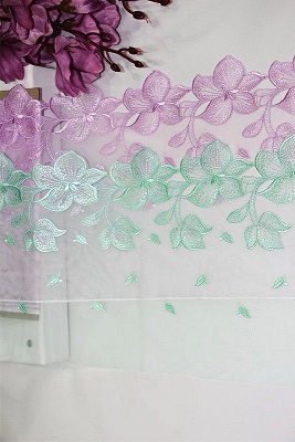 trim renda mesh elegan baru